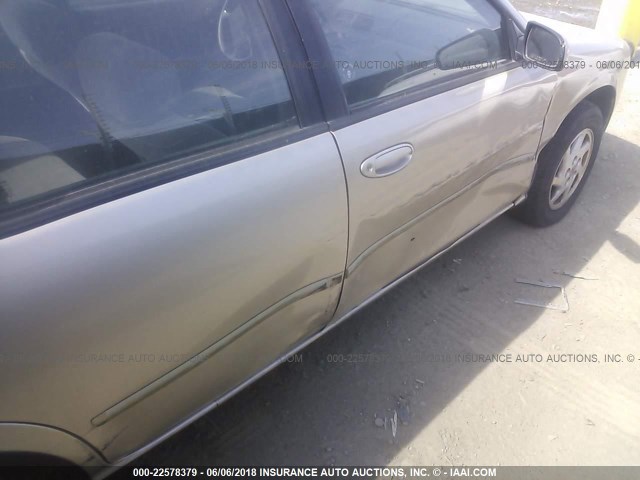 JN1CA21D8TT133909 - 1996 NISSAN MAXIMA GLE/GXE/SE GOLD photo 6