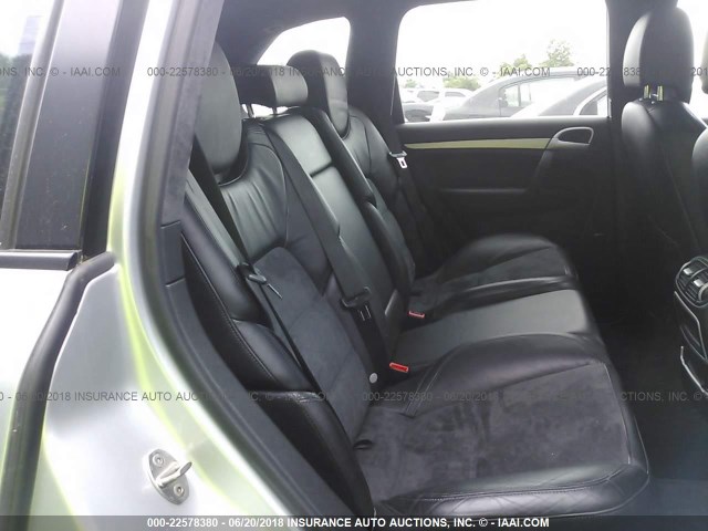 WP1AD29P18LA70894 - 2008 PORSCHE CAYENNE GTS SILVER photo 8