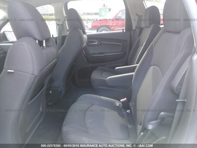 1GNKRGED0BJ154103 - 2011 CHEVROLET TRAVERSE LT MAROON photo 8