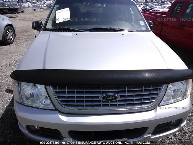 1FMZU75W72ZC61007 - 2002 FORD EXPLORER LIMITED SILVER photo 6