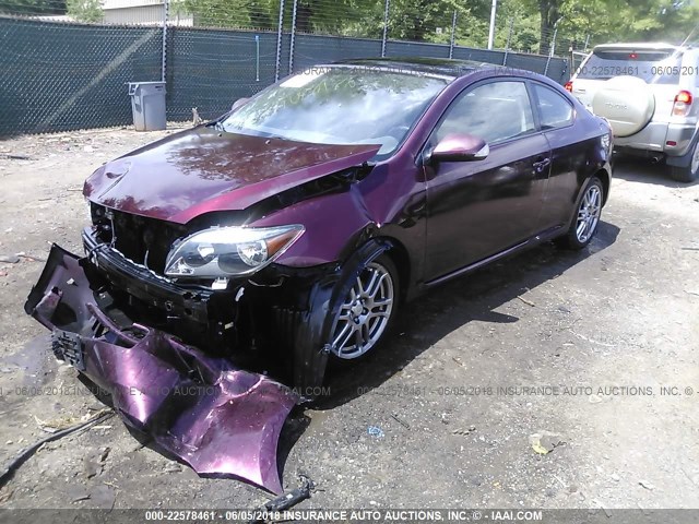 JTKDE177760107219 - 2006 TOYOTA SCION TC BEIGE photo 2