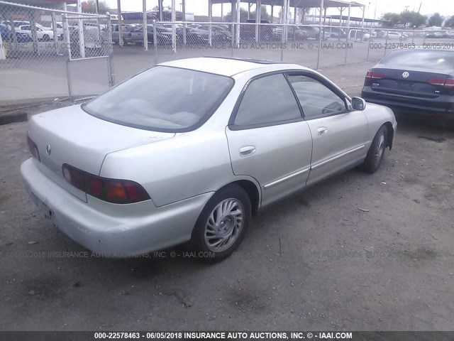 JH4DB766XVS006558 - 1997 ACURA INTEGRA GS TAN photo 4