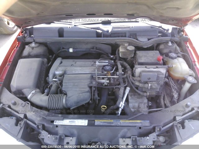 1G8AN12F43Z192465 - 2003 SATURN ION LEVEL 2 Qırmızı foto 10