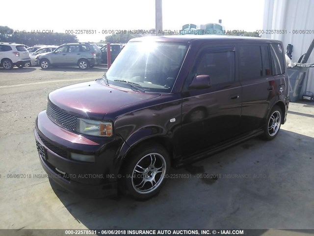 JTLKT324240168900 - 2004 TOYOTA SCION XB იასამნისფერი ფოტო 2