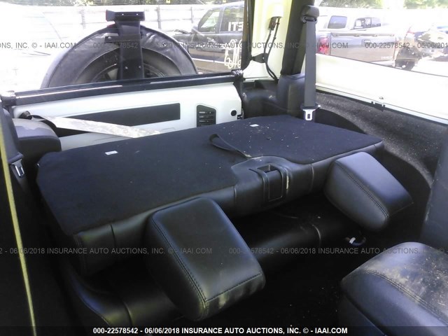 1C4AJWBG6EL290569 - 2014 JEEP WRANGLER SAHARA 白色 照片 8