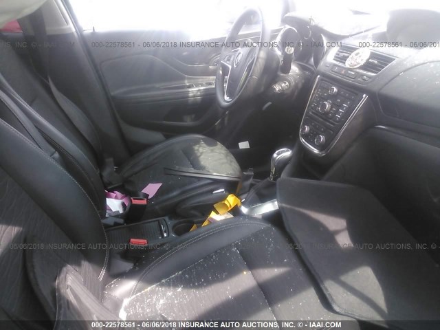 KL4CJBSB6FB229701 - 2015 BUICK ENCORE CONVENIENCE 蓝色 照片 5