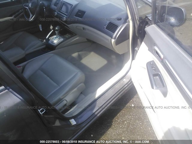 2HGFA1F92BH507940 - 2011 HONDA CIVIC EXL BROWN photo 5
