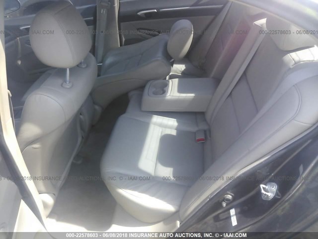 2HGFA1F92BH507940 - 2011 HONDA CIVIC EXL BROWN photo 8