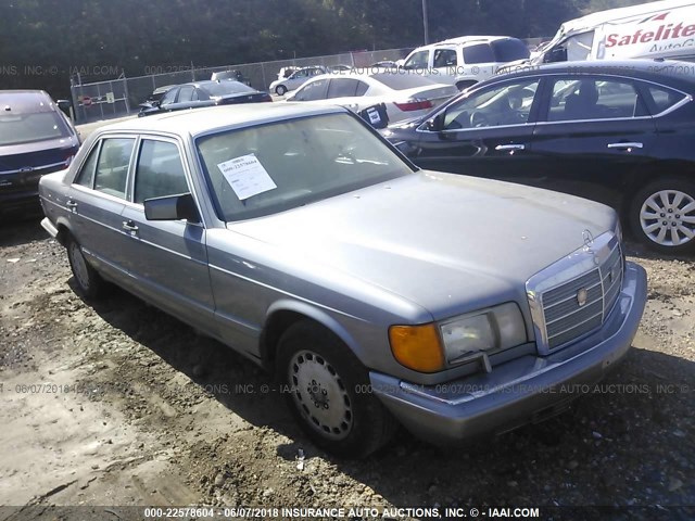 WDBCA35D6HA349644 - 1987 MERCEDES-BENZ 420 SEL SILVER photo 1