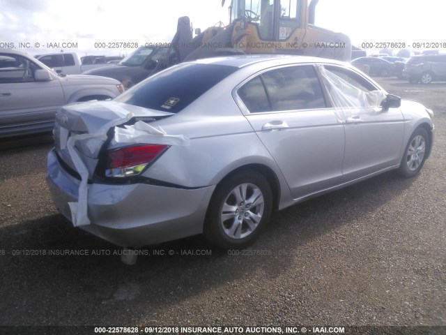 1HGCP2F40AA186778 - 2010 HONDA ACCORD LXP SILVER photo 4