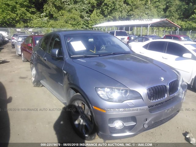 5UXFG2C54BLX07143 - 2011 BMW X6 XDRIVE35I GRAY photo 1