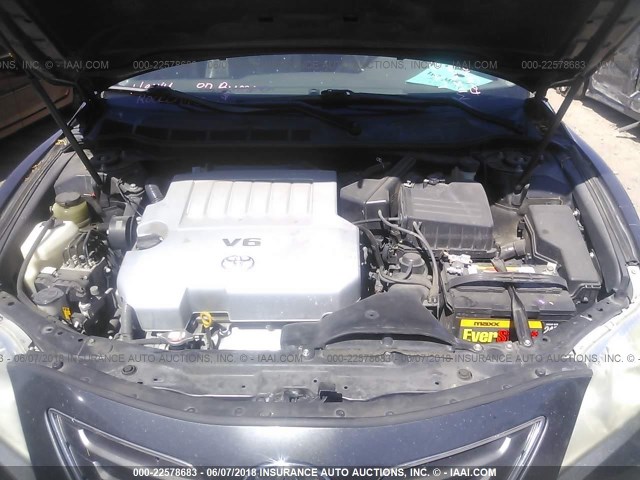 JTNBK46K773019555 - 2007 TOYOTA CAMRY NEW GENERAT LE/XLE/SE GRAY photo 10