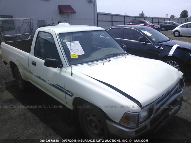 JT4RN81P4S5204549 - 1995 TOYOTA PICKUP 1/2 TON SHORT WHLBSE DX WHITE photo 1