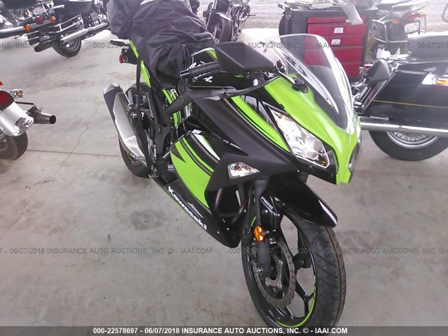 JKAEX8B12GDA27528 - 2016 KAWASAKI EX300 B BLACK photo 1