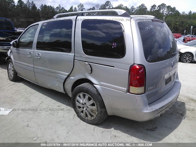 5GADV33LX5D242144 - 2005 BUICK TERRAZA CXL SILVER photo 3