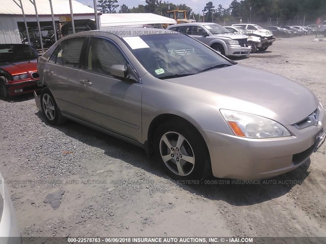 JHMCN364X5C004748 - 2005 HONDA ACCORD HYBRID GRAY photo 1