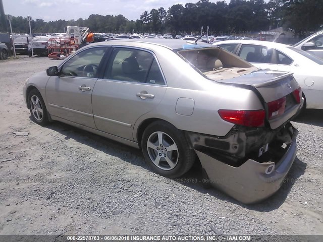 JHMCN364X5C004748 - 2005 HONDA ACCORD HYBRID GRAY photo 3