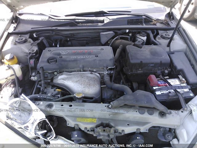 4T1BE30K73U712883 - 2003 TOYOTA CAMRY LE/XLE/SE 银色 照片 10