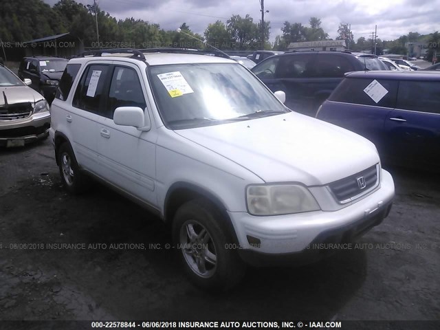 JHLRD1878YS002665 - 2000 HONDA CR-V SE/EX WHITE photo 1