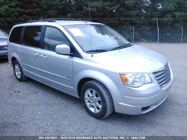 2A8HR54P68R729708 - 2008 CHRYSLER TOWN & COUNTRY TOURING SILVER photo 1