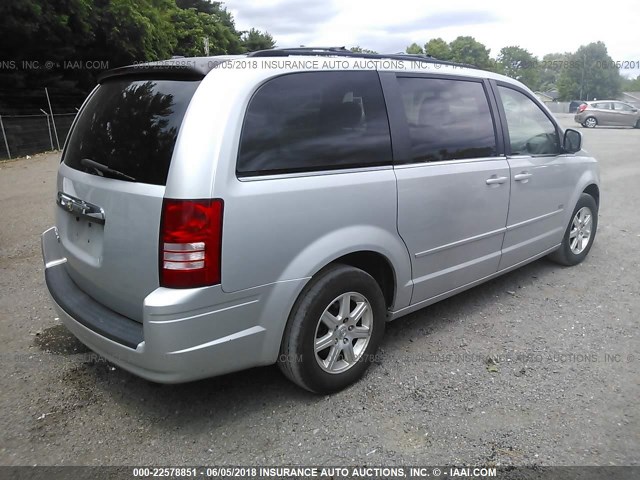 2A8HR54P68R729708 - 2008 CHRYSLER TOWN & COUNTRY TOURING SILVER photo 4