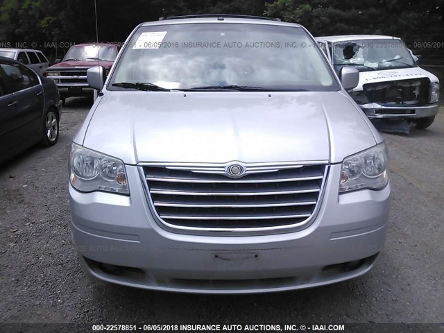 2A8HR54P68R729708 - 2008 CHRYSLER TOWN & COUNTRY TOURING SILVER photo 6
