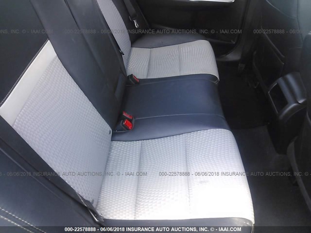 4T1BF1FK8CU137394 - 2012 TOYOTA CAMRY SE/LE/XLE WHITE photo 8