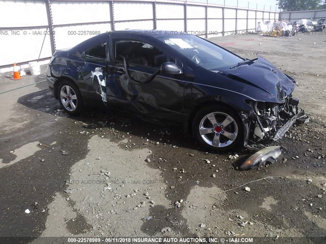 2HGFG12938H538417 - 2008 HONDA CIVIC EXL 黑色 照片 1