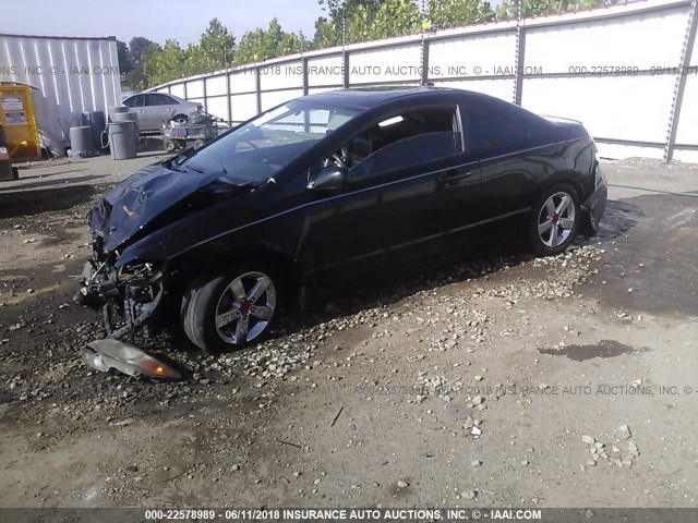 2HGFG12938H538417 - 2008 HONDA CIVIC EXL 黑色 照片 2