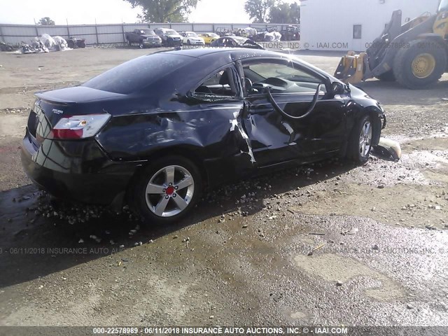 2HGFG12938H538417 - 2008 HONDA CIVIC EXL 黑色 照片 4
