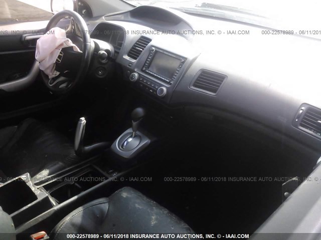 2HGFG12938H538417 - 2008 HONDA CIVIC EXL 黑色 照片 5