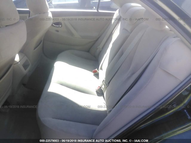 4T1BF3EK2AU530642 - 2010 TOYOTA CAMRY SE/LE/XLE GREEN photo 8