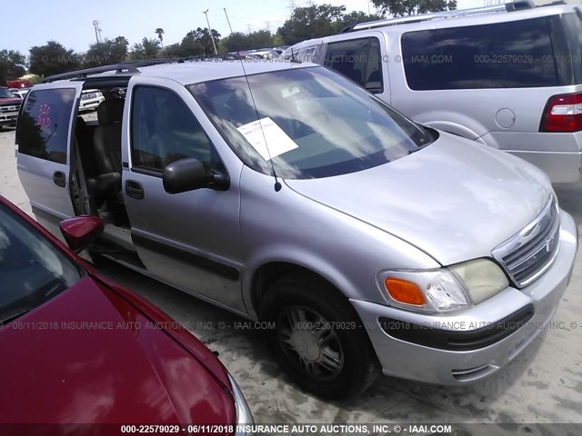 1GNDX13E83D311030 - 2003 CHEVROLET VENTURE LUXURY SILVER photo 1