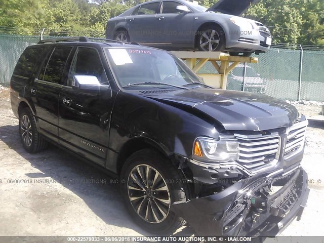 5LMJJ2HT5FEJ04760 - 2015 LINCOLN NAVIGATOR 黑色 照片 1