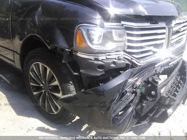 5LMJJ2HT5FEJ04760 - 2015 LINCOLN NAVIGATOR 黑色 照片 6