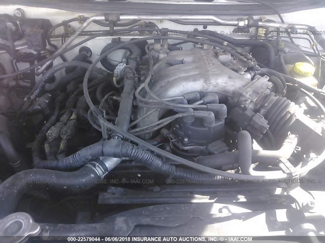 5N1ED28T31C544122 - 2001 NISSAN XTERRA XE/SE WHITE photo 10