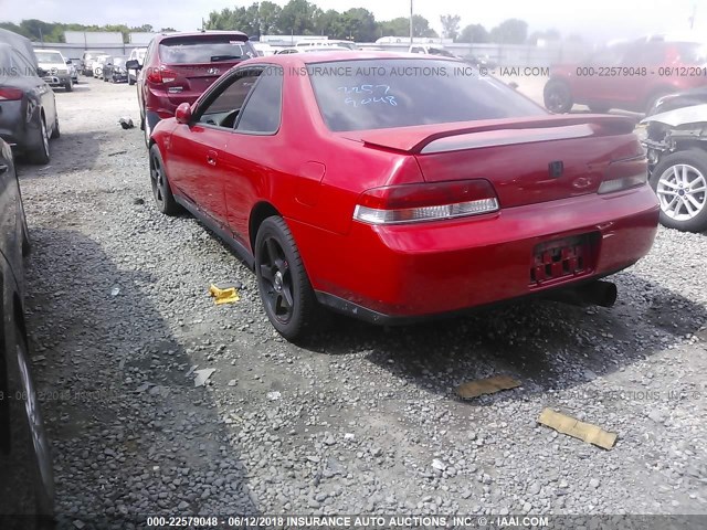 JHMBB6241XC004202 - 1999 HONDA PRELUDE RED photo 3