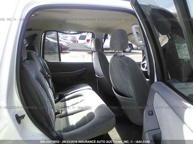 1FMZU63K85UB19325 - 2005 FORD EXPLORER XLT/XLT SPORT/NBX 白色 照片 8