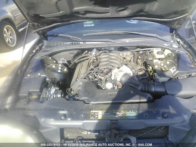 1LNHM87A64Y657473 - 2004 LINCOLN LS BLACK photo 10