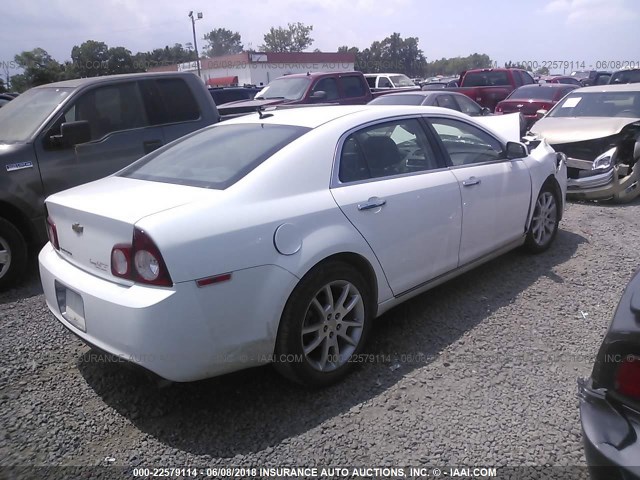 1G1ZE5E73BF245959 - 2011 CHEVROLET MALIBU LTZ 白色 照片 4