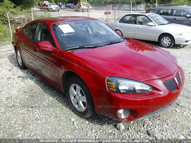 2G2WP552471161211 - 2007 PONTIAC GRAND PRIX RED photo 1