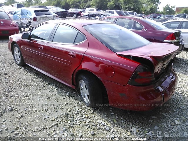 2G2WP552471161211 - 2007 PONTIAC GRAND PRIX RED photo 3