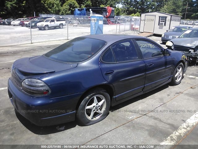 1G2WP52K9YF300070 - 2000 PONTIAC GRAND PRIX GT BLUE photo 4