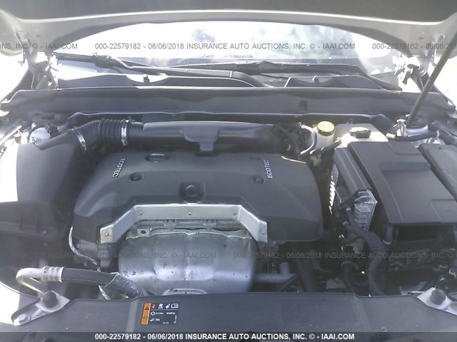 1G11B5SA3DF182791 - 2013 CHEVROLET MALIBU LS SILVER photo 10