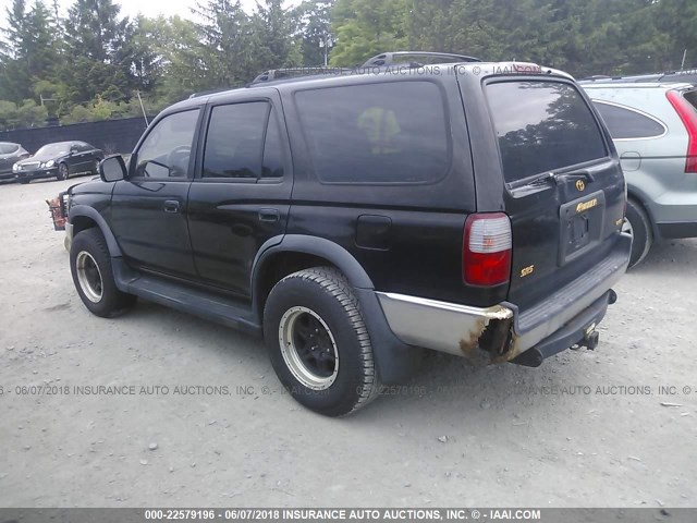 JT3HN86R5T0028863 - 1996 TOYOTA 4RUNNER SR5 BLACK photo 3