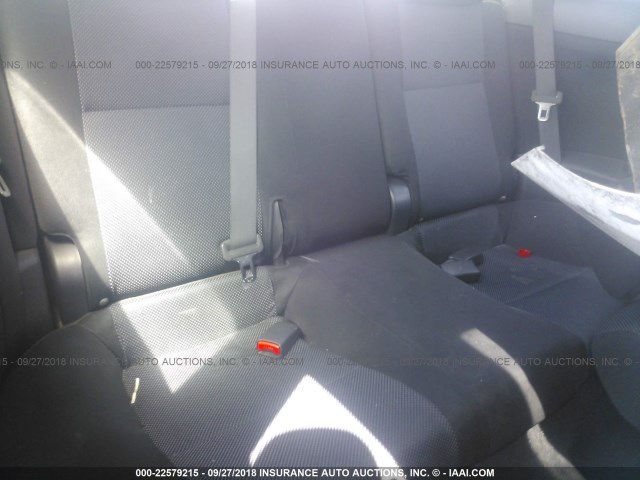 JTKDE167180249201 - 2008 TOYOTA SCION TC 黑色 照片 8