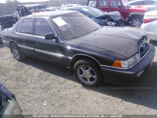 JH4KA4669JC030850 - 1988 ACURA LEGEND LS შავი ფოტო 1