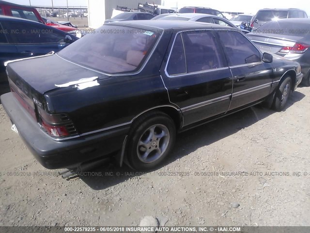 JH4KA4669JC030850 - 1988 ACURA LEGEND LS შავი ფოტო 4