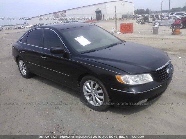 KMHFC46F37A144758 - 2007 HYUNDAI AZERA SE/LIMITED BLACK photo 1