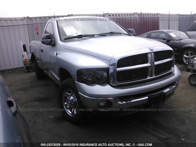3D7KU26603G767549 - 2003 DODGE RAM 2500 ST/SLT 银色 照片 1